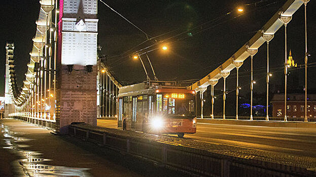 В Москве появятся два новых ночных маршрута наземного транспорта