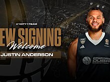 Джастин Андерсон перешел в «Дубай»