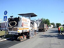 В Оренбурге дорожники начали ремонтировать улицу Рыбаковскую