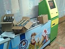 Во Фрунзенском районе Ярославля обнаружили ларек с опасным алкоголем