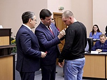 В Калуге вручили награды участникам специальной военной операции