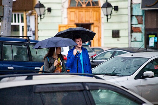 В среду москвичей ждет небольшой дождь