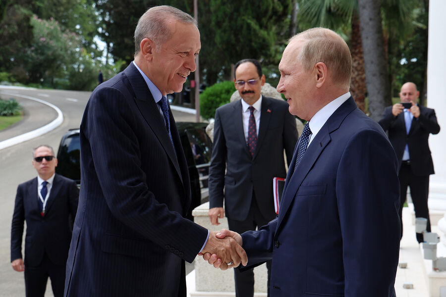 Песков уточнил детали возможной встречи Путина и Эрдогана