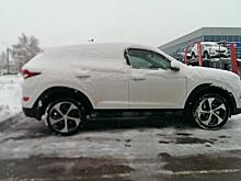 Новый Hyundai Tucson пойман в объектив шпионской камеры