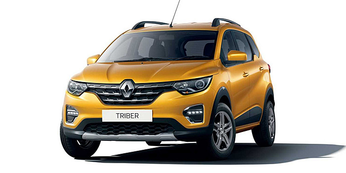 Озвучены ценники на новый компактвэн Renault Triber с семью местами в салоне