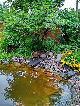 Как мы создавали пруд и водопад (с инструкцией для повторения)