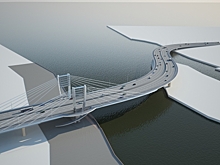 Новый мост в Петербурге пошел на понижение