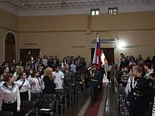 В Курске состоялось открытие регионального кадетского проекта «Георгиевский сбор»