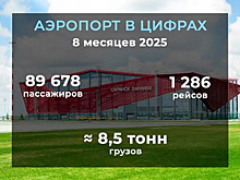 Пассажиропоток аэропорта Саранска увеличился на 14% с начала года