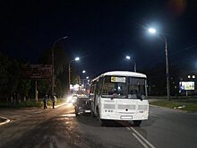 В Орле легковушка влетела в попутный ПАЗ