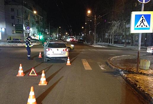 В Кирове водитель «Фольксвагена» сбил женщину на пешеходном переходе