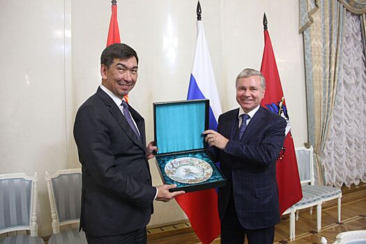 Сергей Черёмин и Азиз Суракматов обсудили перспективы сотрудничества Москвы и Бишкека