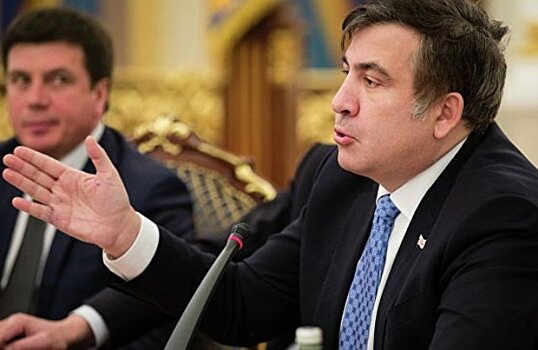 Саакашвили стал ведущим на украинском ТВ