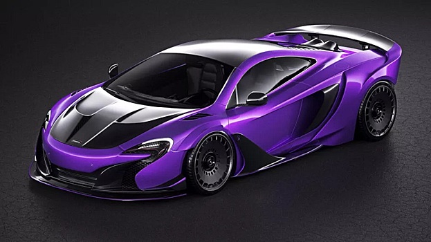 Комплект Zacoe Wild Widebody для McLaren 650S вдохновлен гоночными автомобилями