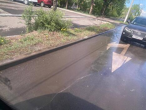 Очевидцы: Улицы Читы превратились в реки после дождя