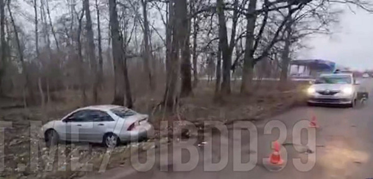 В Полесском районе автомобилистка сбила подростка