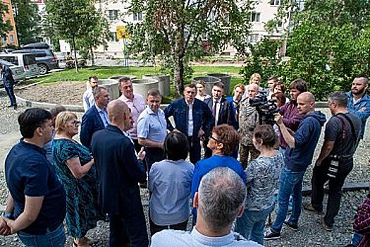 Ремонт дворов в Сахалинской области идёт с опережением графика