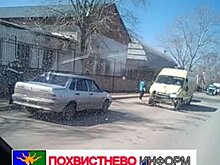 В Похвистнево на улице Революционной произошло ДТП с участием машины "Скорой помощи"