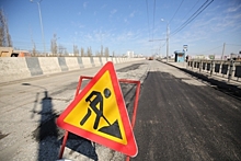 Из-за ремонта на трамвайных путях в Волгограде временно сузили дорогу
