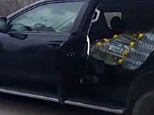 В Волгоградской области полиция остановила внедорожник, груженный партией спирта без документов