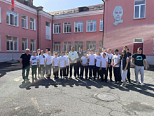 В Северной Осетии полицейские в рамках профилактической  акции «Чистое поколение - 2024» организовали «Зарядку с чемпионом»