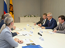 Пензенский губернатор провел встречу с представителями банка «Траст» и УК «РостАгро»