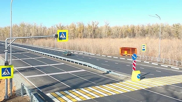 В Оренбурге шесть километров трассы М-5 расширили до четырех полос