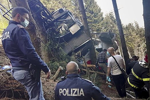 Число жертв ЧП на канатной дороге в Италии достигло 14