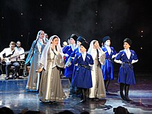 Ансамбль "Амцабз" потряс Москву огнем танца