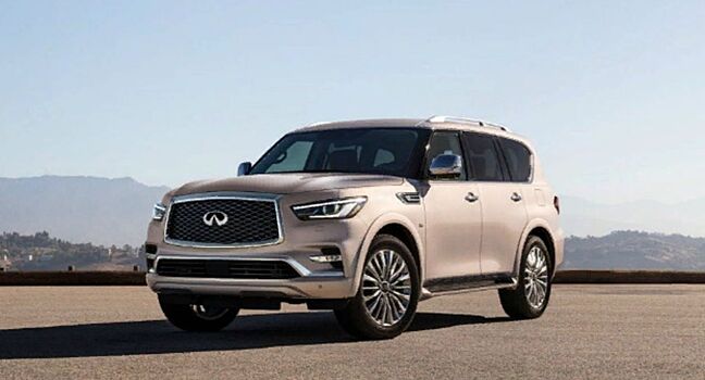 В России начались продажи обновленного внедорожника Infiniti QX80