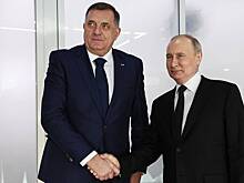 Путин похвалил и поблагодарил Додика