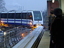 Пассажиров монорельса в Москве эвакуировали по путям из-за ЧП