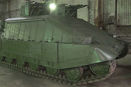 В украинский танк вставили оптику от домофона
