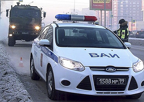 Военная автоинспекция провела акцию «Ремень безопасности» в Новосибирской области