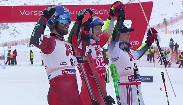 Горные лыжи. Кубок мира. Одерматт выиграл гигантский слалом, Шварц – 2-й, Макграт – 3-й