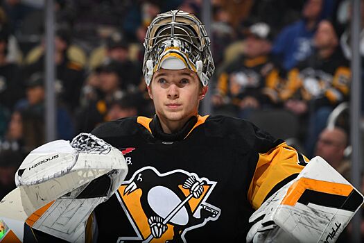 Российский вратарь «Питтсбурга» оценил свой дебют в НХЛ