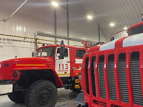 Лесному пожарному из Красного Чикоя вручили медаль за спасение товарищей