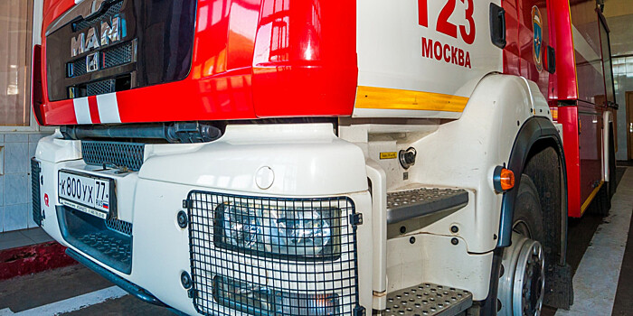 На платформе Москворечье МЦД-2 произошло возгорание