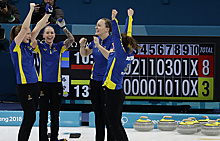Шведские керлингистки в рекордный третий раз стали олимпийскими чемпионками