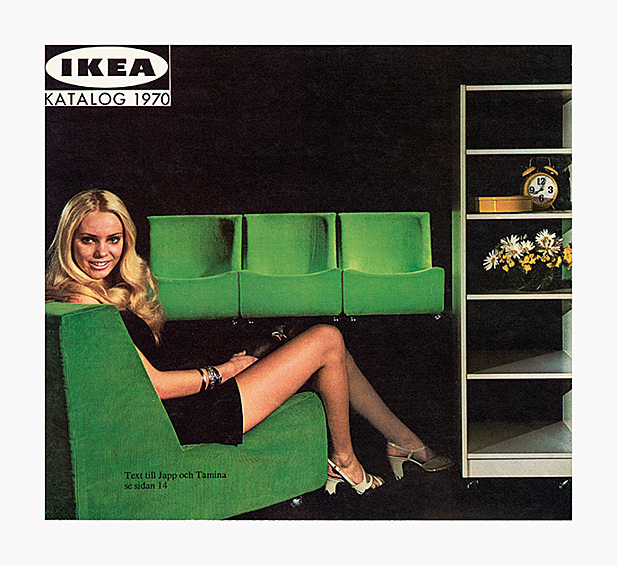 Каталог IKEA, 1970 год. «Когда-то мы зачитывались порнографией, теперь — каталогами IKEA». Но погодите, возможно, Чаку Паланику просто не попадались каталоги 1970-х?