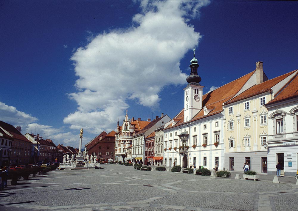 Главная площадь, Марибор, Словения, Европа