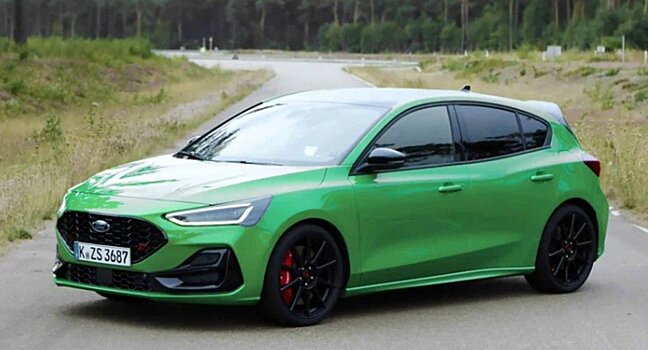 Ford Focus ST с «механикой» получил Track Pack с мощными тормозами