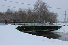 Новый мост через речку Теплую в Балахне открыли для движения транспорта
