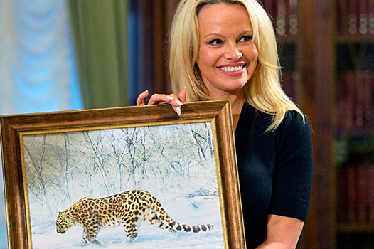 Леопард Памелы Андерсон стала бабушкой в Приморском крае