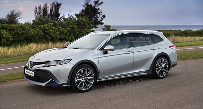 В интернете опубликовали изображения кросс-универсала Toyota Camry