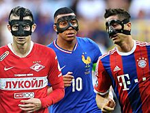 Евро-2024: Килиан Мбаппе играет за Францию в маске, кто ещё выступал в маске в футболе: Левандовски, Обамеянг, Осимхен
