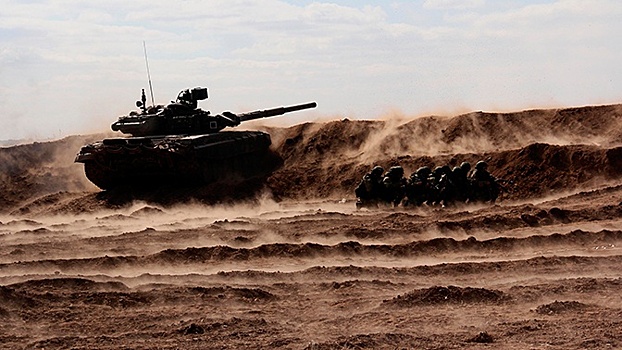 Войска ЮВО усилены Т-90А