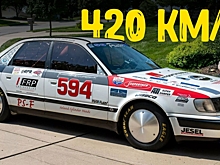 Этот 32-летний седан Audi быстрее, чем современные суперкары