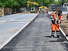 Работы по благоустройству стартовали на Профсоюзной улице
