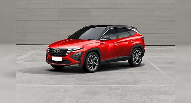 В Сети появились изображения Hyundai Tucson N